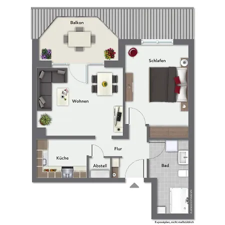 Appartement Waterkant 14 - Kranich *